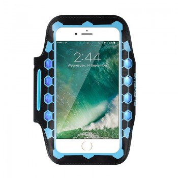 FLOVEME Universal 4.7 Inch LED Flash Light Sport Arm Band Case For iPhone 7 6 6s Pouch Running Armband Brassard Capa Accessories