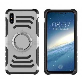 For Apple iphone XR Armband Running Sport Wrist Bag Holder Rotating Hard Shell Case