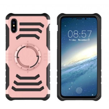 For Apple iphone XR Armband Running Sport Wrist Bag Holder Rotating Hard Shell Case