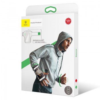 Baseus Armband Case For iPhone 7 6 6s Plus Samsung S8 Plus Sports Mobile Phone Holder Brassard Running Wristband Hand Phone Case