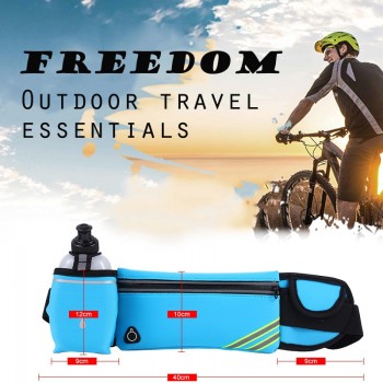 Universal Running Waist Belt Armband Bottle Water Pouch Outdoor Sports Phones Bag Case Waterproof Earphone Keys Arm Bags