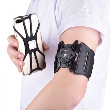 Universal magnetic arm case phone holder Armband For iPhone X 6s 7 8 PLUS for Samsung S7 S8 s9 for xiaomi Sport Running arm band