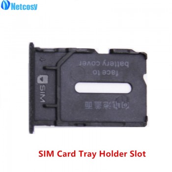Netcosy New Black SIM Card Tray Replacement Parts SIM Card Slot Holder for Oneplus One 1+ A0001 Free shipping