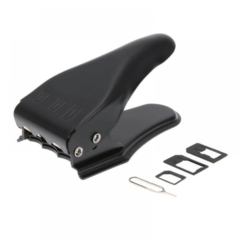 Alloet 3 in 1 Universal SIM Micro Nano sim Card Cutter Complete Micro SIM Cutter For Sumsung Huawei Xiaomi Phones