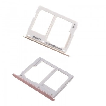 Dual SIM Micro SD Card Tray Slot For Samsung Galaxy A3 A310 A5 A510 A7 A710 2016 Card Reader Holder
