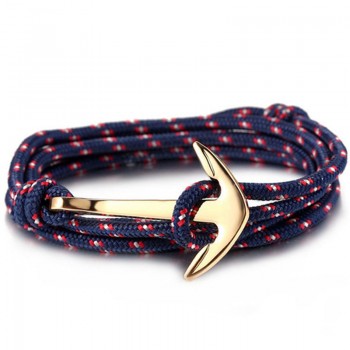 Wholesale Summer Style Nylon Rope Chain amp; Link Bracelets Popular Jewelry Anchor Bracelets for Women Men 2018 Hot Sale