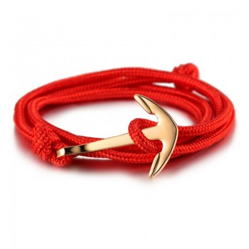 Wholesale Summer Style Nylon Rope Chain amp; Link Bracelets Popular Jewelry Anchor Bracelets for Women Men 2018 Hot Sale