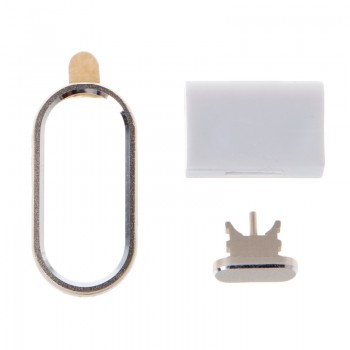 Smart Phone Back Camera Lens Protective Cover Guard Circle Dust Plug For iPhone