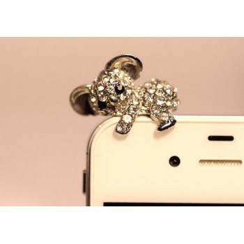 Koala Hot Sales Cute Dust Plug 3.5mm Headphones Gadgets Stubs For Iphone 6 5s For Samsung S7 xiaomi Universal Push-button phones