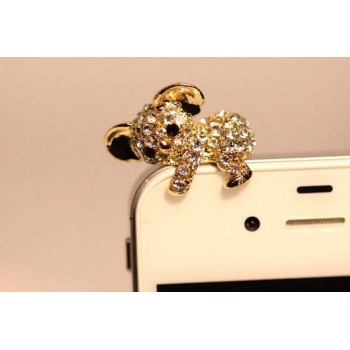 Koala Hot Sales Cute Dust Plug 3.5mm Headphones Gadgets Stubs For Iphone 6 5s For Samsung S7 xiaomi Universal Push-button phones