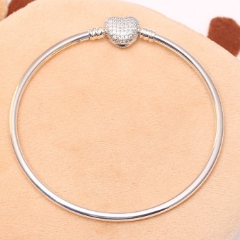 Boosbiy 6 Stylle 17-21cm Silver/Gold/Rose Gold Charm Bracelet Fits DIY Brand Bracelets amp; Bangles For Women Jewelry Couple Gift