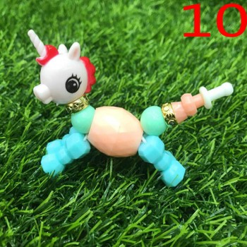 Animal Unicorn Bracelets For Children Tricks Creative Toy Bracelet Surprise DIY Girl Jewelry