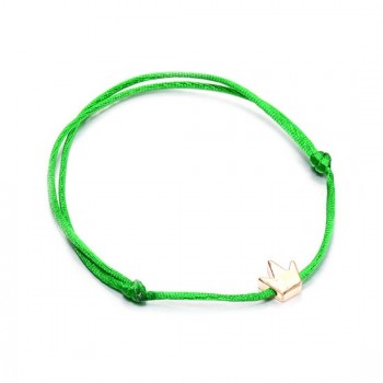 VEKNO Lucky Crown Heart Bracelet For Women Men Multicolor Rope Adjustable String Bracelet DIY Handmade Family Friendship Gift