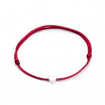 VEKNO Lucky Crown Heart Bracelet For Women Men Multicolor Rope Adjustable String Bracelet DIY Handmade Family Friendship Gift
