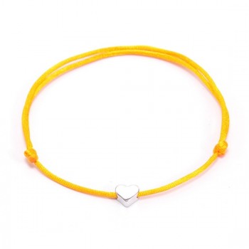 VEKNO Lucky Crown Heart Bracelet For Women Men Multicolor Rope Adjustable String Bracelet DIY Handmade Family Friendship Gift