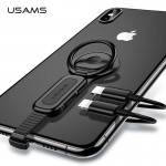 for Lighting Dual Adapter amp; Ring Holder USAMS 3.5mm Audioamp;charger Adjust Phone Holder fast charging for iPhone iOS Adapter OTG