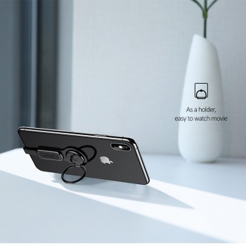 for Lighting Dual Adapter amp; Ring Holder USAMS 3.5mm Audioamp;charger Adjust Phone Holder fast charging for iPhone iOS Adapter OTG