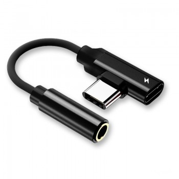 USB Type C male to 3.5mm Jack Earphone Adapter Cable AUX Jack Audio For Xiaomi Mi 6 6x Huawei P20 Mate 10 Pro Type-C Fast Charge