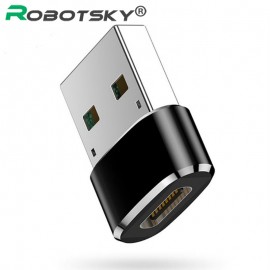 Robotsky USB Male to USB Type C Female OTG Adapter Converter Type-c Cable Adapter For Nexus 5x 6p Oneplus 3 2 USB-C Data Charger