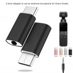 Type C USB C to 3.5mm Audio Adapter for External Microphone for Osmo Pocket  12.25