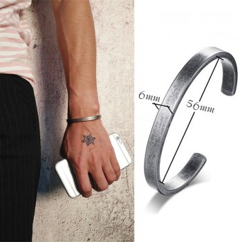 Vnox Retro Vintage Viking Cuff Bracelet amp; Bangle for Men Women Pulseras Hombre Stainless Steel Classic Unisex Jewelry Multi Size