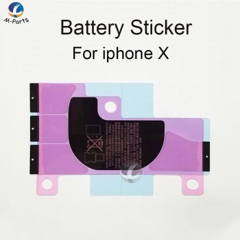 10pcs Battery Adhesive Sticker For iPhone XS Max XSM XR X 8 Plus 7 Plus 6S 6 Plus 5S SE 5C 5 4S 4 Battery Glue Tape Strip Tab