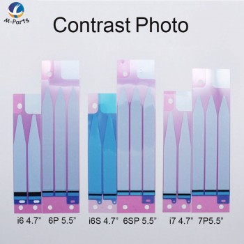 10pcs Battery Adhesive Sticker For iPhone XS Max XSM XR X 8 Plus 7 Plus 6S 6 Plus 5S SE 5C 5 4S 4 Battery Glue Tape Strip Tab