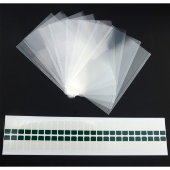 10PCS 250um OCA 4.7 5 5.2 5.5 5.7 6 6.3 6.4 6.8 7 7.9 9.7 12.9  inch OCA Optical Clear Adhesive Glue Glass Lens Film+Easy Tear