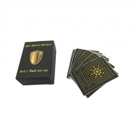 50pcs G1 SEVEN Anti Radiation Stickers 2500CC Energy Shield for Mobile Phone Sticker Health