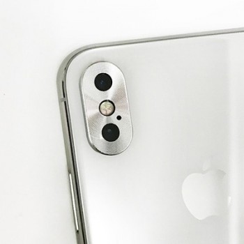 Metal Bumper Camera Protector For iPhone 7 plus Camera Screen Lens Cover For iPhone X Back Camera Metal Case Cover XS MAX XR