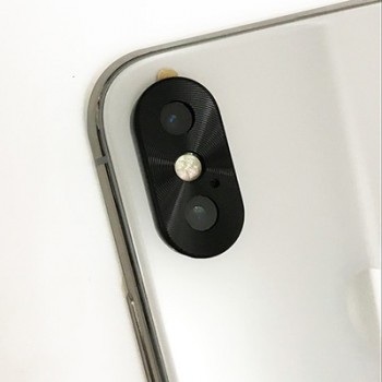 Metal Bumper Camera Protector For iPhone 7 plus Camera Screen Lens Cover For iPhone X Back Camera Metal Case Cover XS MAX XR