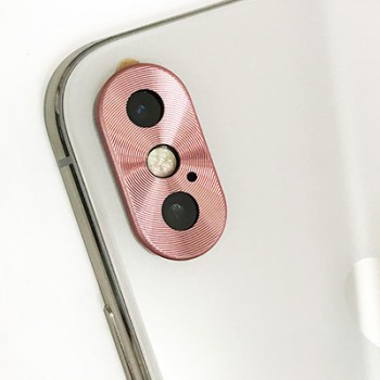 Metal Bumper Camera Protector For iPhone 7 plus Camera Screen Lens Cover For iPhone X Back Camera Metal Case Cover XS MAX XR