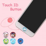 Cute Cartoon Home Button Sticker For iPhone 5S SE 5C 6 6S 7 8 Plus For iPad Air 2 Mini 4 Aluminum Touch ID Fingerprint Stickers