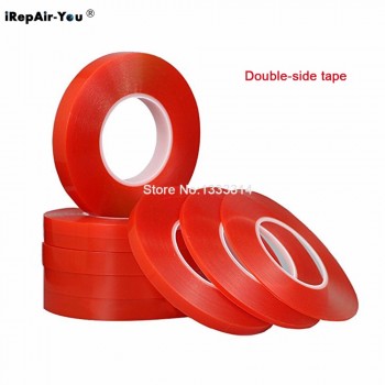 iRepair-You 1PCS 25M Strong Acrylic Adhesive PET Red Film Clear Double Sided Tape No Trace For Phone LCD Screen Repair Tools