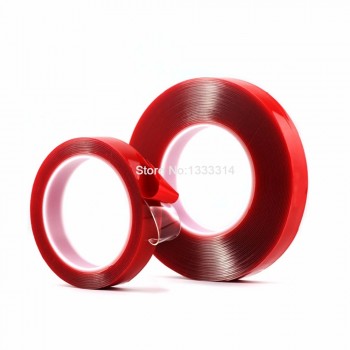 iRepair-You 1PCS 25M Strong Acrylic Adhesive PET Red Film Clear Double Sided Tape No Trace For Phone LCD Screen Repair Tools