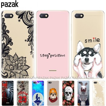 silicone case for Xiaomi Redmi 6a Cases Full Protection Soft tpu Back Cover Phone shell Xiaomi Redmi 6 A bumper Hongmi 6a Coque