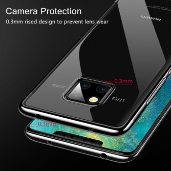 For Huawei Mate 20 Pro Case Soft Silicone Cover Clear Transparent Plating Bumper Case for Huawei Mate 20 / mate 20pro Case Cover