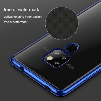 For Huawei Mate 20 Pro Case Soft Silicone Cover Clear Transparent Plating Bumper Case for Huawei Mate 20 / mate 20pro Case Cover
