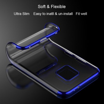 For Huawei Mate 20 Pro Case Soft Silicone Cover Clear Transparent Plating Bumper Case for Huawei Mate 20 / mate 20pro Case Cover