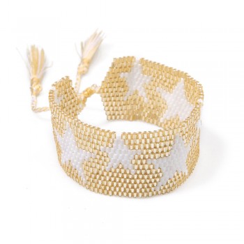 Go2boho MIYUKI Bracelet Jewelry Ethnic Bracelets Women Delica Seed Beads Star Tassel Pulsera Handmade Woven Friendship Wholesale