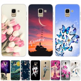 For Phone Case Samsung Galaxy j6 2018 Soft Silicone Case For Protector Fundas Samsung j6 Plus 2018 j600f j610f Capas Cover Coque