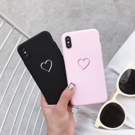 Soft Slim Cover For Xiaomi Mi Max Mix 2 3 Pro 5 5C 5S 6 Plus 8 SE Explore 5X 6X A1 A2 Lite F1 Note 3 Case Cute Love Heart Coque