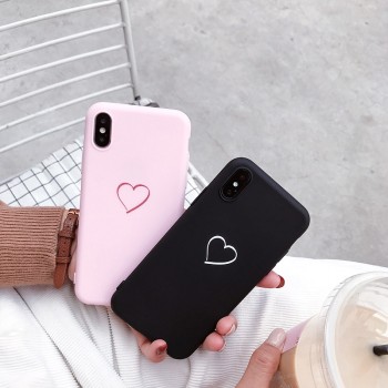 Soft Slim Cover For Xiaomi Mi Max Mix 2 3 Pro 5 5C 5S 6 Plus 8 SE Explore 5X 6X A1 A2 Lite F1 Note 3 Case Cute Love Heart Coque