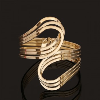 Fashion Vintage Bracelets 2017 Geometric Style Pop Punk Metal Women Unisex Charm Bracelets Bangles