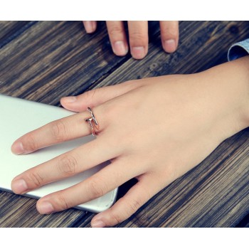 Exquisite Unique Nail Creative Design Women Men Bracelet Bangle Finger Ring Unisex Ladies Punk Style Accessories Boys Girls Ring