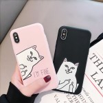 Funny Cartoon Phone Case For Huawei Honor 10 9 8 Lite 5C 5X 6A 6X 7A 7X 8C 8X 8A 9i MAX Note 10 Play Cover Candy Color Cat Cases