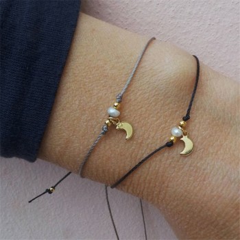 Miss JQ New Fashion Alloy Gold Beads Circle Bracelets Set for Women Handmade Adjustable Bracelets amp; Bangles Jewelry bileklik