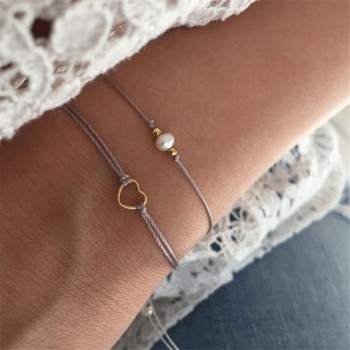 Miss JQ New Fashion Alloy Gold Beads Circle Bracelets Set for Women Handmade Adjustable Bracelets amp; Bangles Jewelry bileklik