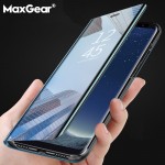 View Smart Mirror Flip Leather Case For Huawei Y5 Y7 Prime Y6 Y9 2018 P Smart Plus Y9 2019 Honor 8X Max Nova 3 3i 2 Lite Cases