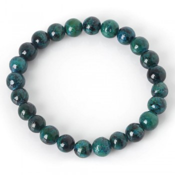 2018 Fashion Natural Stone Bracelets For Women Men 8mm Amethysts Quartzs Lapis Lazuli Round Beaded Stretch Bracelets Bangles